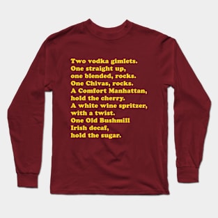 Two vodka gimlets Long Sleeve T-Shirt